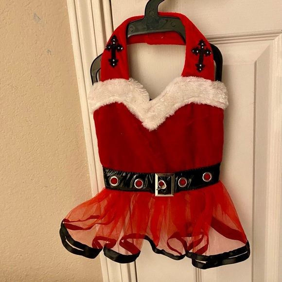 🆕 Santa Mrs. Clause Dog Costume - Sz Medium - Picture 3 of 5